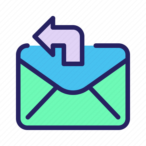Communication, email, mail, message, reply icon - Download on Iconfinder