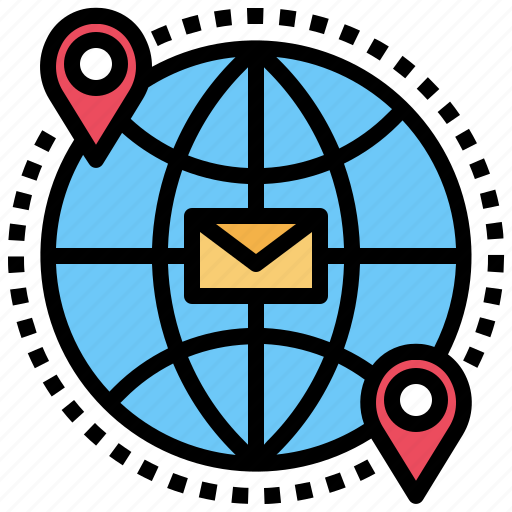 Around, globe, internet, mail, the icon - Download on Iconfinder