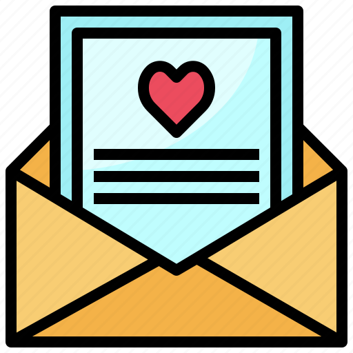 Card, heart, letter, love, mail icon - Download on Iconfinder