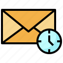 communications, email, message, note, time