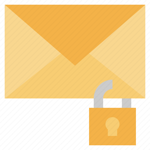 Email, envelope, lock, locked, security icon - Download on Iconfinder