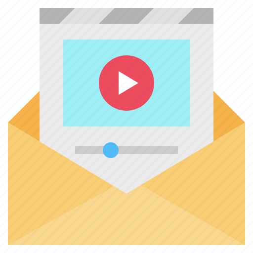 Email, envelope, interface, multimedia, video icon - Download on Iconfinder