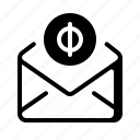 envelope, coin, email marketing, newsletter, email