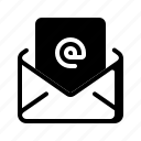 envelope, email, communication, letter, at, symbol