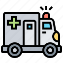 ambulance, car, emergency, medical, paramedic