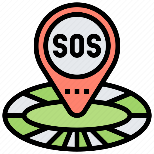Emergency, help, location, rescue, sos icon - Download on Iconfinder