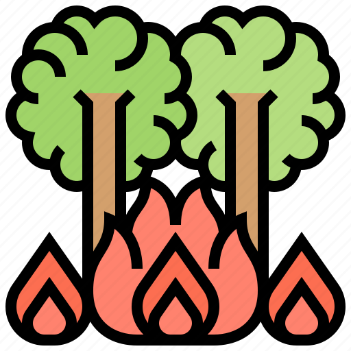 Burn, catastrophic, disaster, forest, wildfire icon - Download on Iconfinder