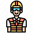 construction, helmet, protection, safety, worker