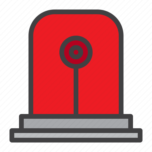Fire, alarm, light, emergency icon - Download on Iconfinder