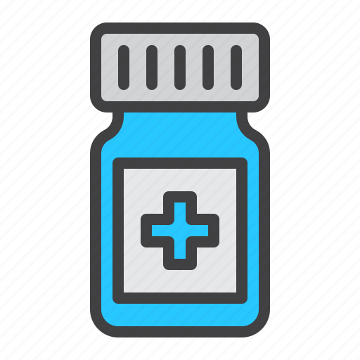 Medicine, drugs, bottle, pills icon - Download on Iconfinder