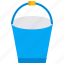 bucket, emergency, sand bucket, water 
