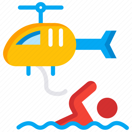 Emergency, helicopter, rescue, safety icon - Download on Iconfinder