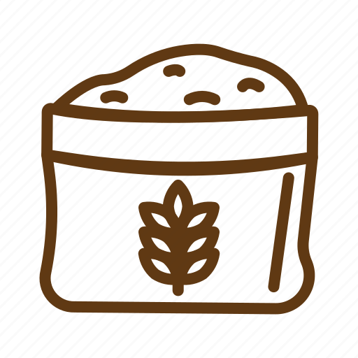 Bag, cooking, covid, covid19, emergency, food, rice icon - Download on Iconfinder
