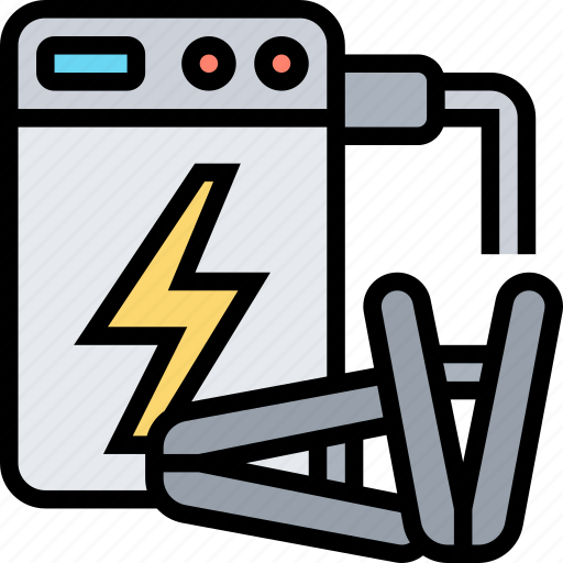 Jump, starter, car, battery, booster icon - Download on Iconfinder