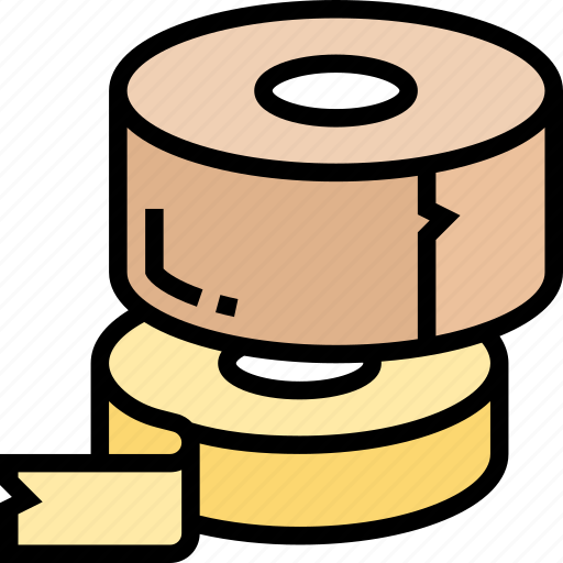Tape, duct, adhesive, fix, roll icon - Download on Iconfinder