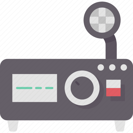 Amateur, radio, transmitter, broadcasting, microphone icon - Download on Iconfinder