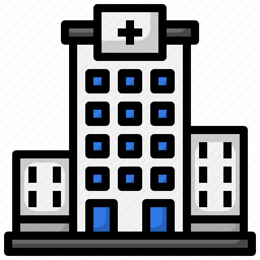 Hospital, building, health, medical, city icon - Download on Iconfinder