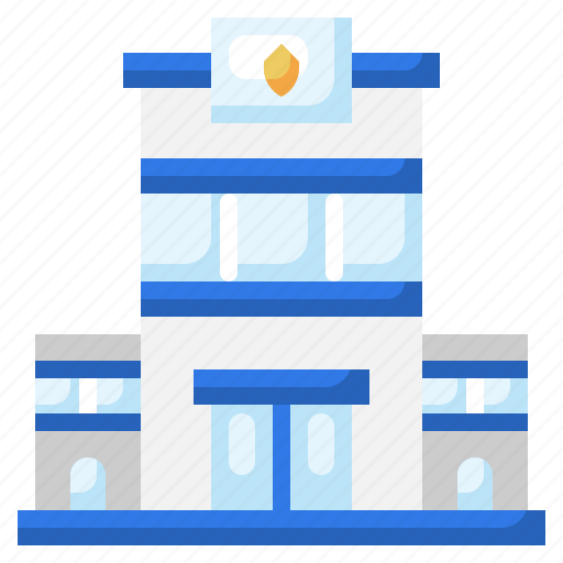 Police, station, jail, emergency, building, security icon - Download on Iconfinder