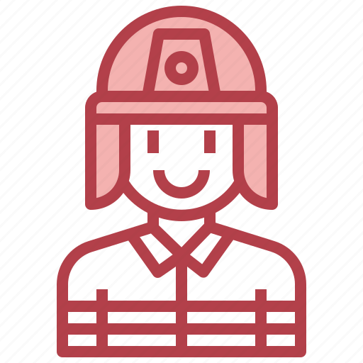 Firefighter, professions, people, man, user icon - Download on Iconfinder