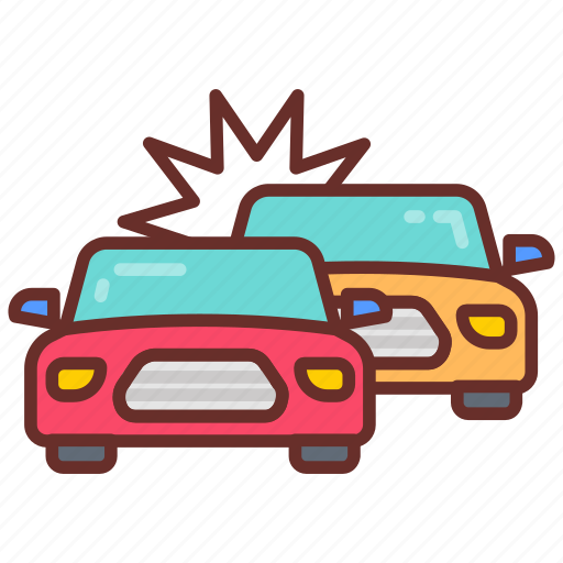 Road, accident, traffic, auto, car, crash icon - Download on Iconfinder