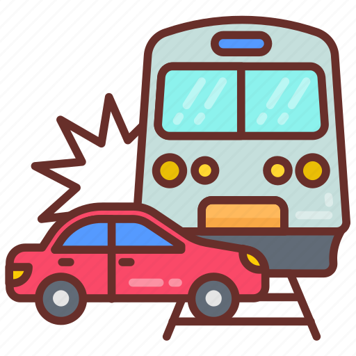 Train, accident, car, calamity, crash icon - Download on Iconfinder
