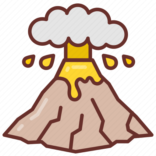 Volcanic, eruption, hazards, plate, tectonics, natural, disasters icon - Download on Iconfinder