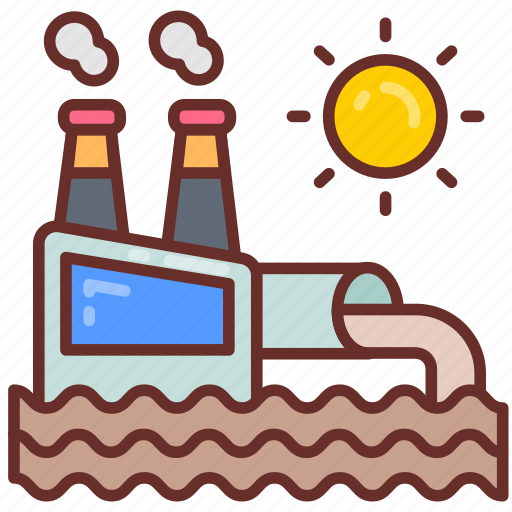 Water, contamination, pollution, chemical, biological, industrial, waste icon - Download on Iconfinder