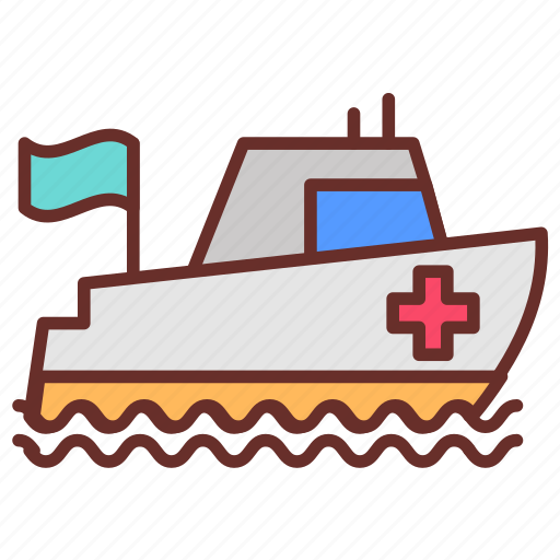 Rescue, boat, lifeboat, guard, salvage, ship icon - Download on Iconfinder