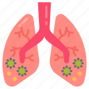 pneumonia, lung, inflammation, respiratory, distress, angina, blennorrhagia