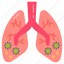 pneumonia, lung, inflammation, respiratory, distress, angina, blennorrhagia 