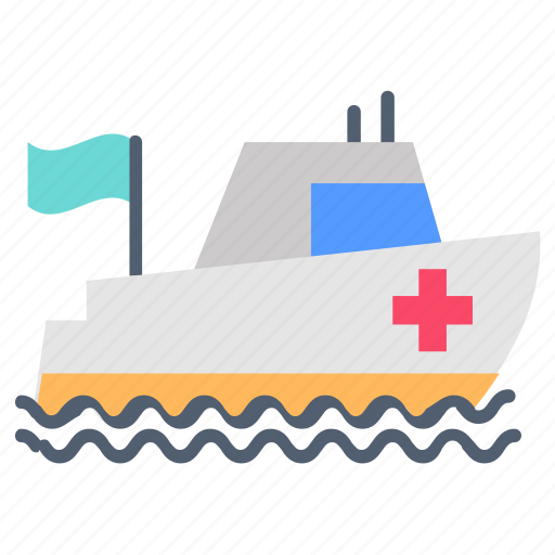 Rescue, boat, lifeboat, guard, salvage, ship icon - Download on Iconfinder