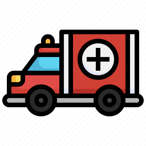 Ambulance, emergency, healthcare, medical, vehicle icon - Download on Iconfinder