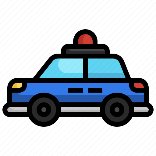 Police, car, transportation, automobile, service, emergency icon - Download on Iconfinder