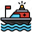 rescue, boat, sea, transportation, ship 