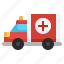 ambulance, emergency, healthcare, medical, vehicle 