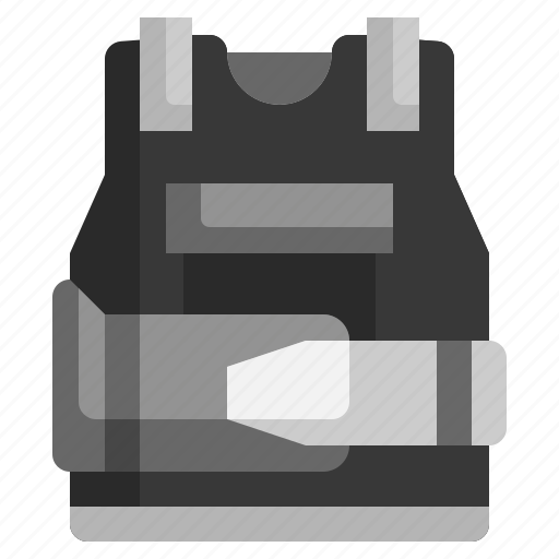 Bulletproof, vest, armor, life, jacket icon - Download on Iconfinder