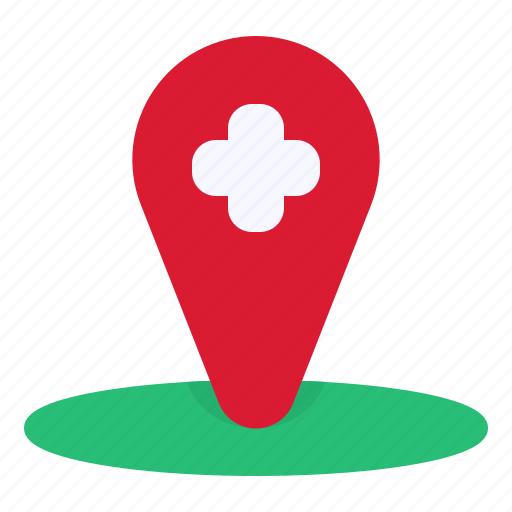 Emergency, location, map, pin, navigation, gps icon - Download on Iconfinder