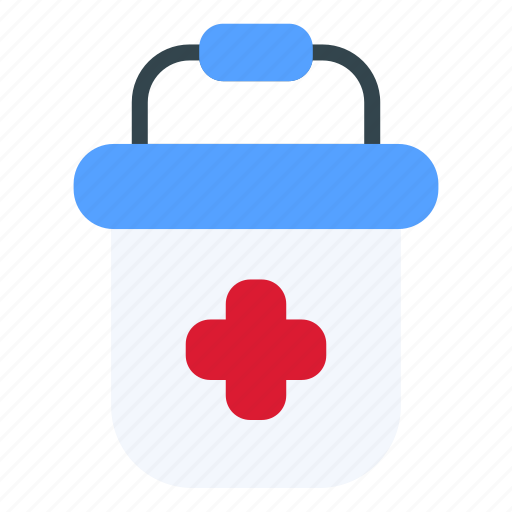 Bucket, emergency, medical, health, hospital icon - Download on Iconfinder