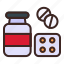 pills, and, capsule, medicine, medical 