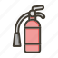 fire extinguisher, emergency, safety, protection, security 