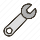 wrench, repair, tool, construction, equipment