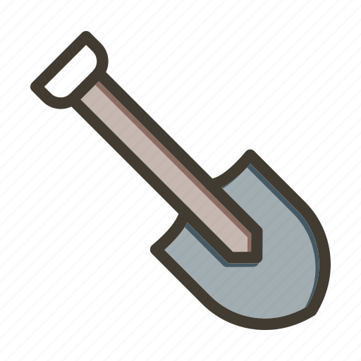 Shovel, tool, gardening, construction, equipment icon - Download on Iconfinder