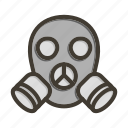 gas mask, mask, protection, safety, security