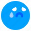 cry, drop, sad, unhappy, emoticon, emoji 