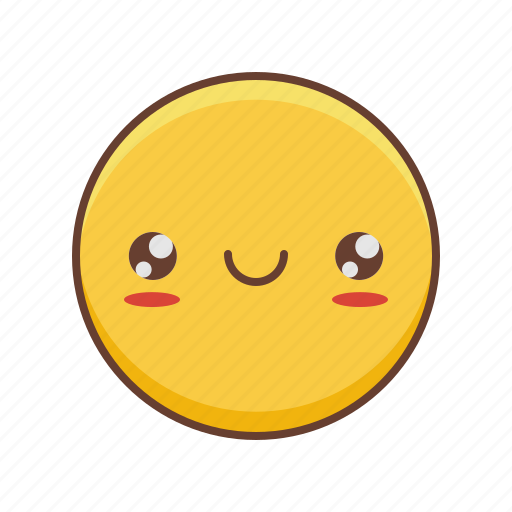Smiley, emoji, cute, kawaii icon - Download on Iconfinder