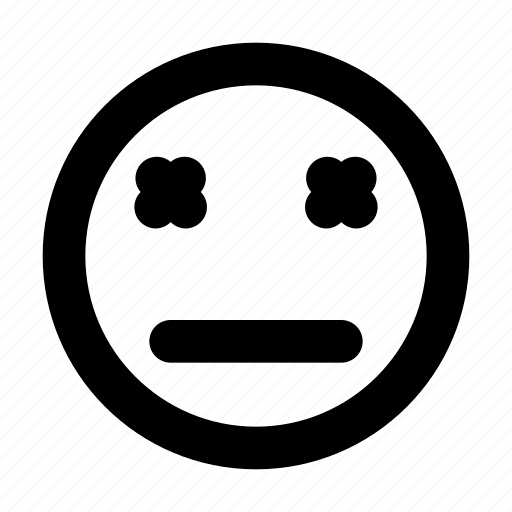 Dead, emoticon, character, emoji, emotion, people, expression icon - Download on Iconfinder