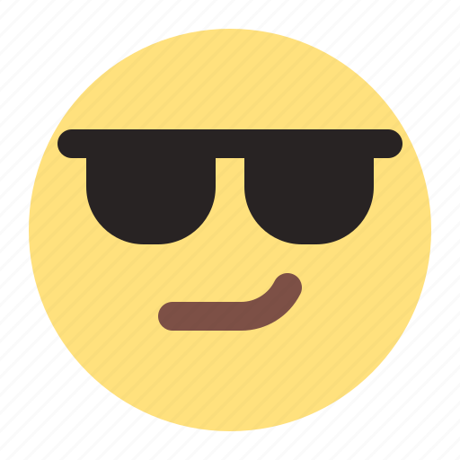 Cool, emoji, emoticons, smileys, feelings icon - Download on Iconfinder