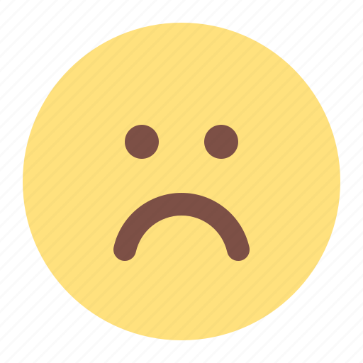 Sad, emojis, smileys, emoticon, feelings icon - Download on Iconfinder