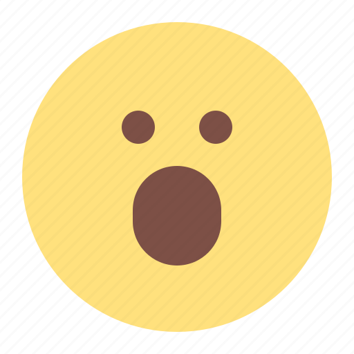 Shocked, amazed, emoji, emoticons, smileys, feelings icon - Download on Iconfinder