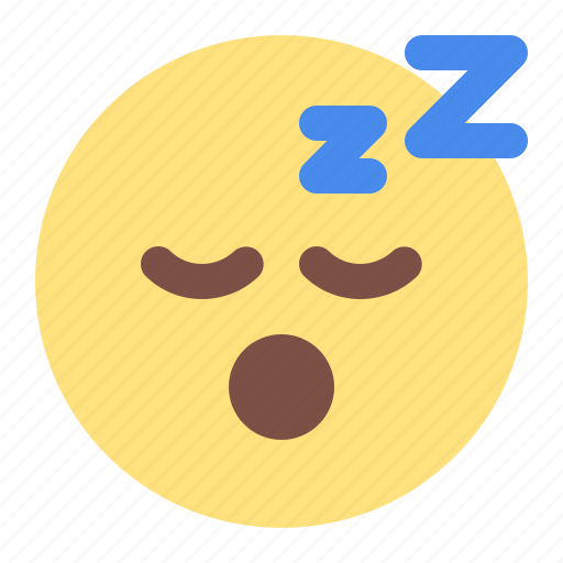 Sleeping, emoji, emoticons, smileys, feelings icon - Download on Iconfinder